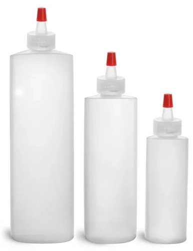 SKS Science Products - Plastic Lab Vials, Natural HDPE