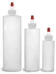 Natural HDPE Cylinder Rounds w/ Caps
