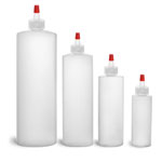 Natural HDPE Cylinder Rounds w/ Caps