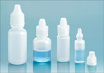 Natural LDPE Dropper Bottles w/ Natural Ribbed Caps & Controlled Dropper Tip Inserts
