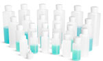 Squeeze Bottles, Natural LDPE Cylinders, Flip Top Caps, Combo Pack