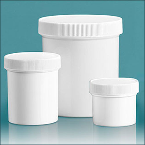 SKS Science Products - Laboratory Glass Jars, Clear Straight Sided Glass  Jars With White Polypropylene Ribbed Lined Caps