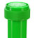 Plastic Lab Vials, Green Polypropylene Reversible Cap Vials 