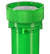 Plastic Lab Vials, Green Polypropylene Reversible Cap Vials 