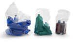 Clear PE Plastic Sample Bags, Small