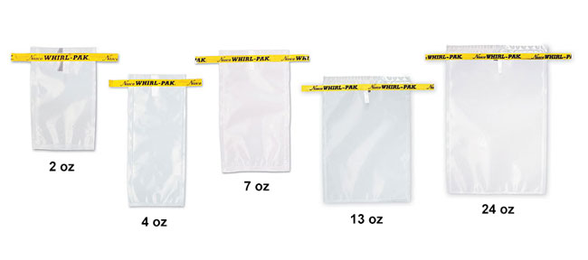 sterile plastic bags