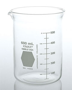 Bomex Case of 48 Pieces of 600ML Beaker Griffin 