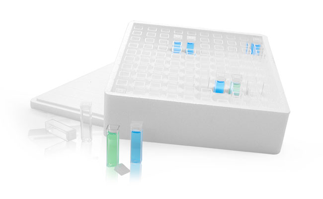 Clear Macro Cuvettes, Clear Square Sampling Vials