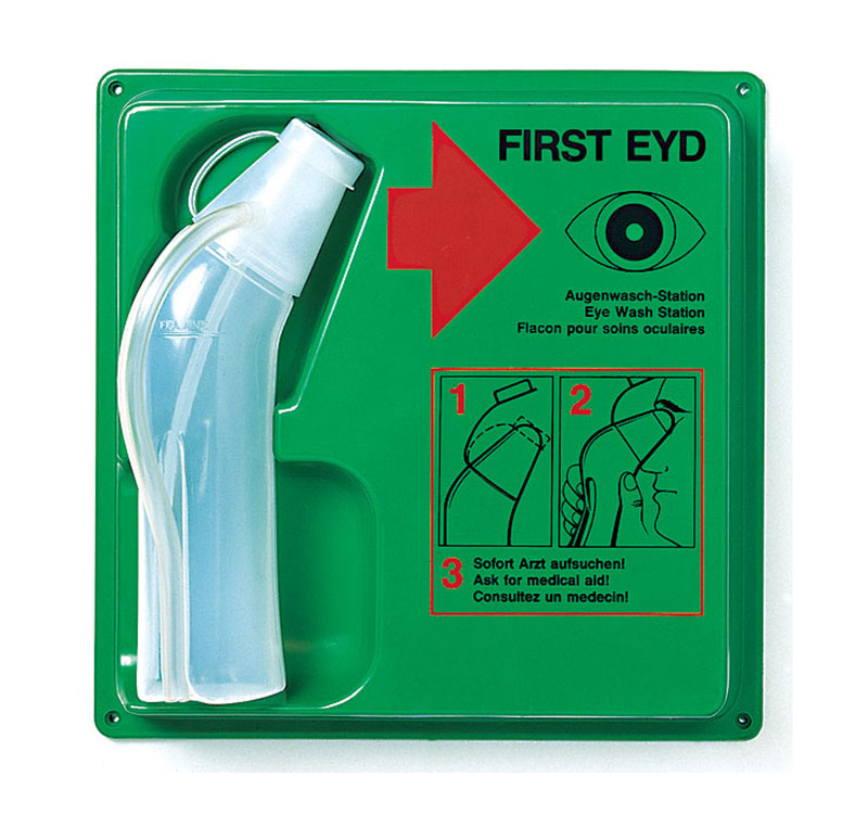 Wash Bottles, First EYD Emergency Eye Wash Bottle Stations  