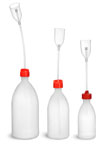 LDPE Adjustable Volume Bottles w/ a PMP Dispenser Cup