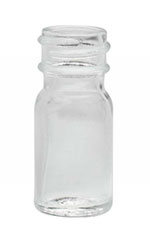 Clear Glass Diagnostic Bottles (Caps Not Included)