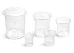 Griffin Style Polypropylene Plastic Beakers, Starter Kit
