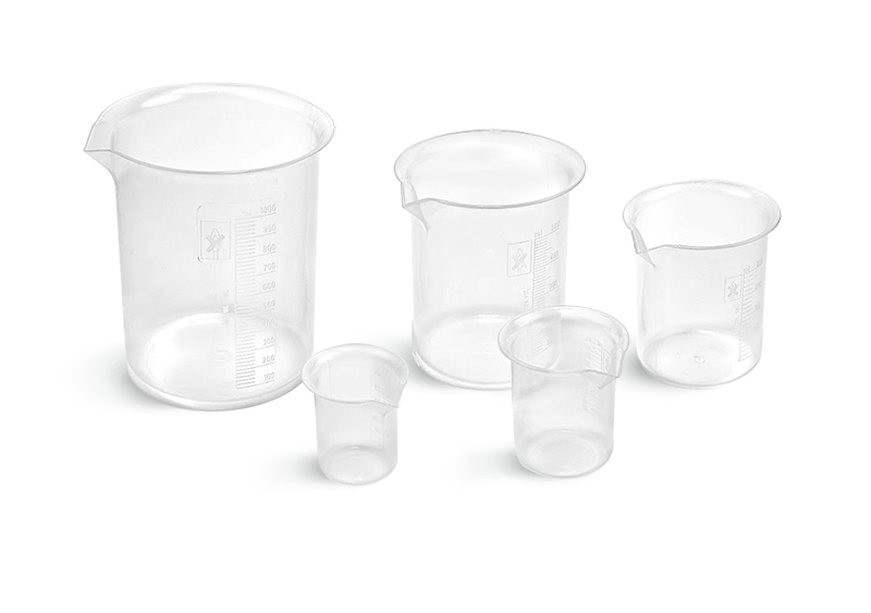 PMP Plastic Beakers