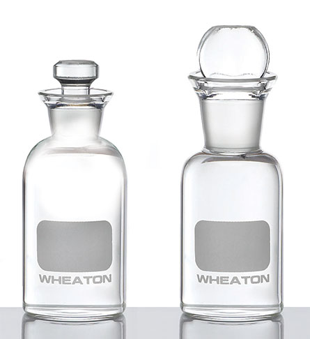 SKS Science Products - Glass Laboratory Bottles, Clear Glass Media