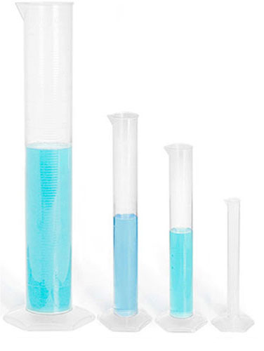PMP Plastic Graduated Cylinders