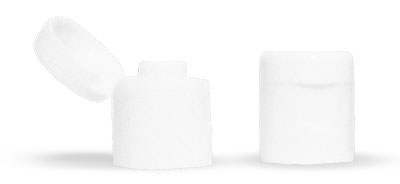 White Snap Top Dispensing Caps