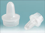 Natural LDPE Dropper Tip Plugs