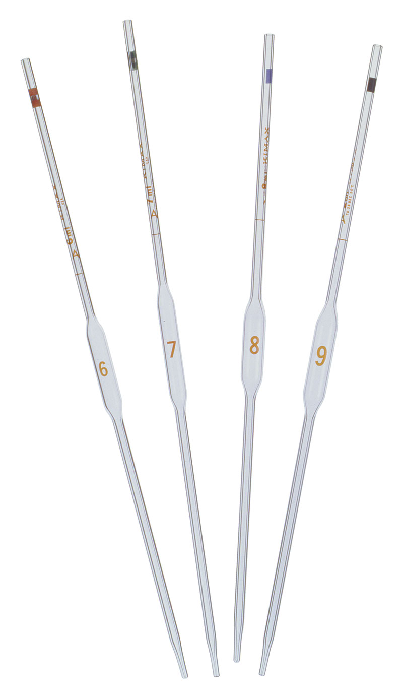 Pipettes, Volumetric Pipettes, Class A Glass Volumetric Pipettes, To Deliver