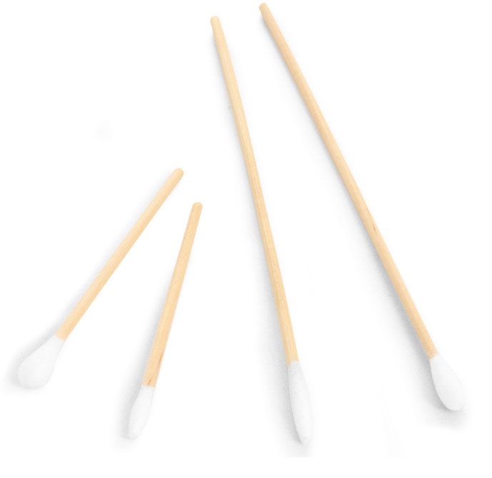 disposable cotton swabs