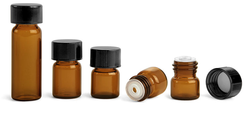 Amber Glass Vials