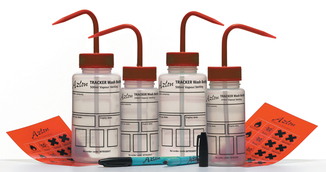 Tracker Wash Bottles