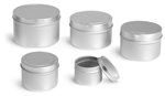 Lab Tins, Deep Tins w/ Rolled Edge Covers