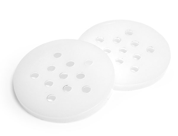 Natural Plastic Sifter Snap on Fitments