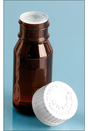 Amber PET Bottles w/ Self-Healing Orifice Reducers & Child Resistant Caps, 20 pc Starter Kit