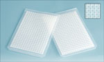 Silicone Sealing Mats for 384 Square Well Microtitration Plates w/ PTFE Coating