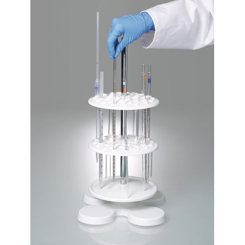 Laboratory Equipment, Adjustable Height Pipette Stand   