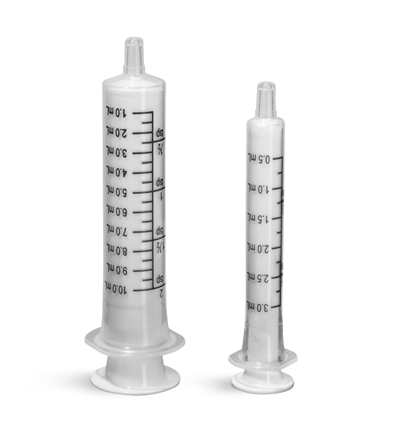 Short Tip Oral Syringes