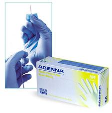 nitrile synthetic exam gloves