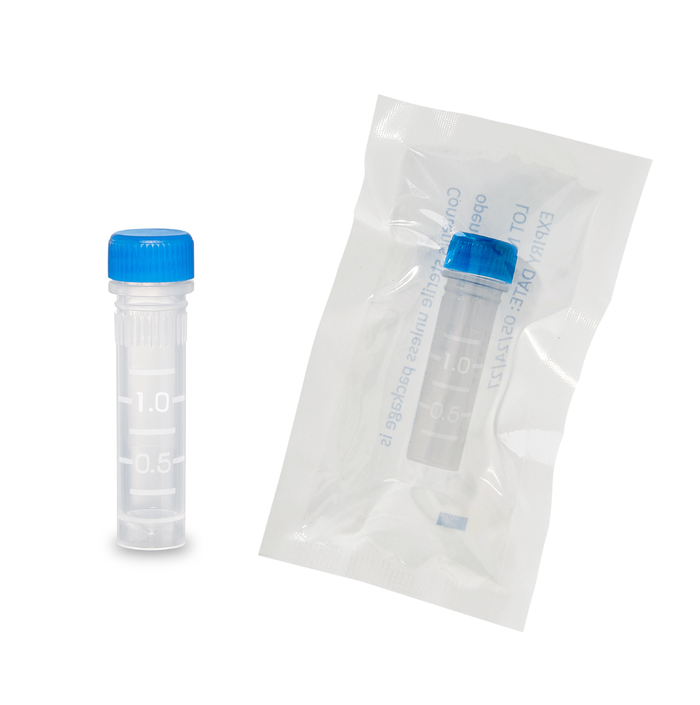 Test Tubes, SureSeal™ Individually Wrapped Sterile Screw Cap 