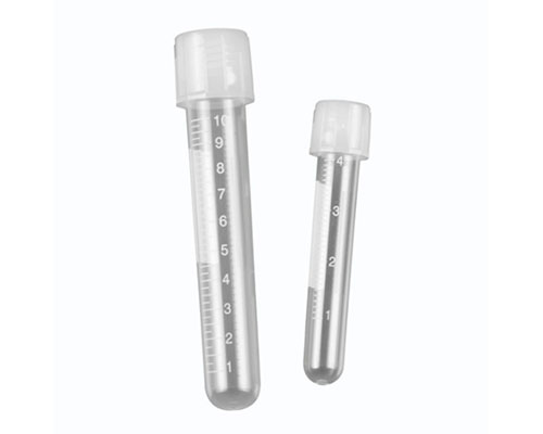 Plastic Test Tubes, DuoClick™ Two Position Screw-Cap Culture Tubes      