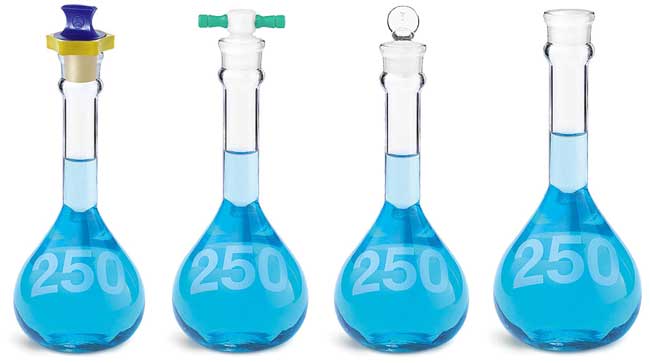 Product Spotlight - Glass and Plastic Volumetric Flasks