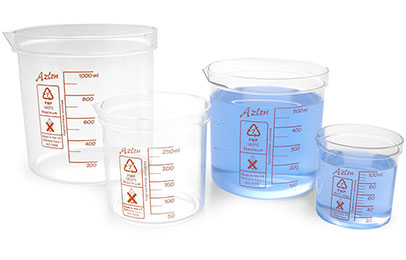 PMP Plastic Beakers
