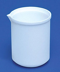 PTFE & HDPE Plastic Beakers