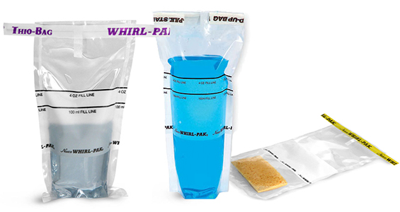 SKS Science Products - Whirl-Pak Bags, Write-On Whirl-Pak Sample Bags,  Sterile