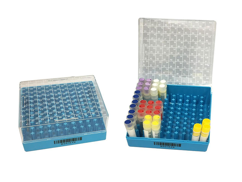 Lab Supply, Cryogenic Storage Boxes w/ Hinged Lids