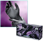 Nitrile Gloves, Powder Free Black Nitrile Gloves