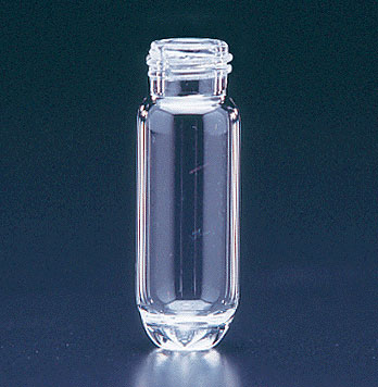 Glass Lab Vials, Clear Glass High Recovery Vials w/ No Caps Included