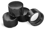  Black Phenolic Teflon Faced Rubber Lined Screw Caps