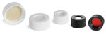  Polypro Open Top Screw Caps w/ Teflon Faced Liners for E-Z Extraction Vials