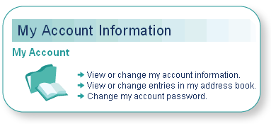 account settings