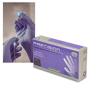 Precision Violet Nitrile Gloves